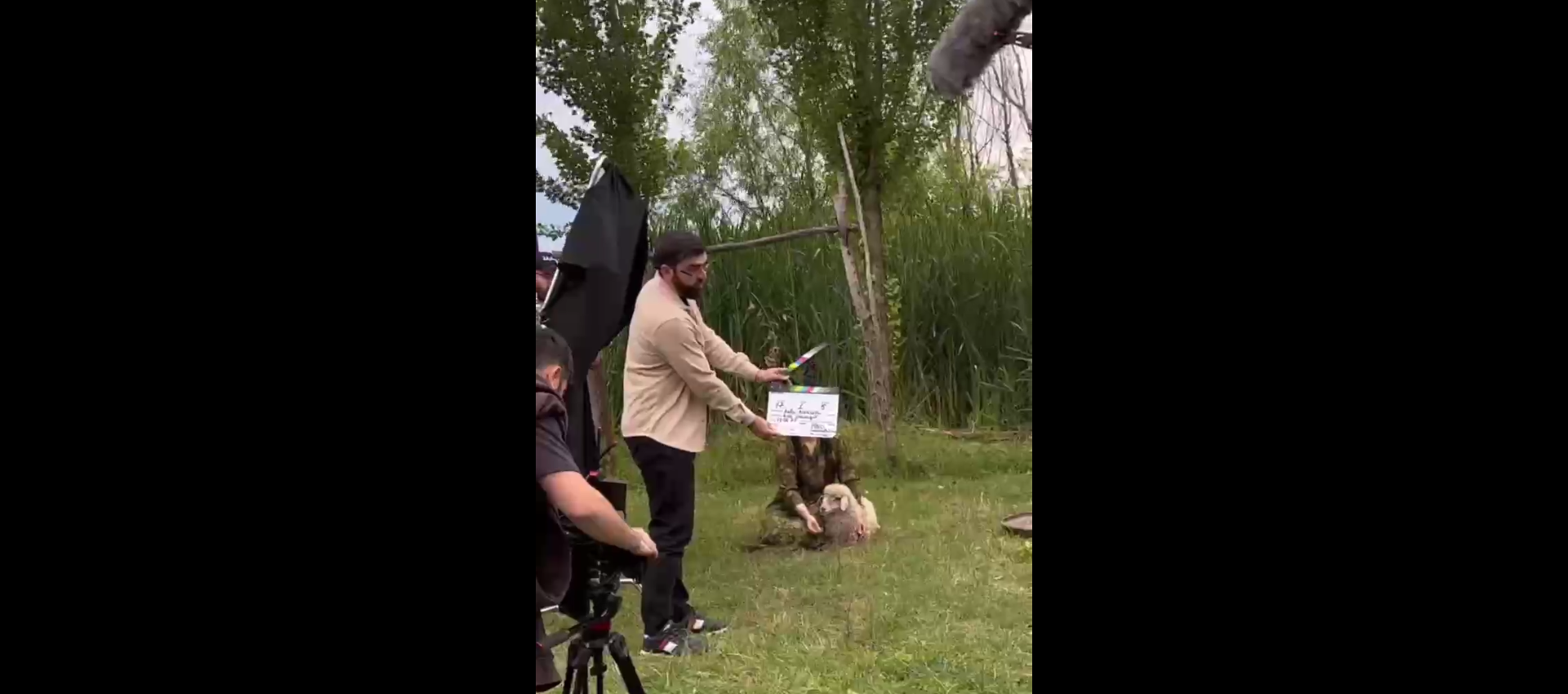 Мы завершили съемки нашего нового короткометражного фильма "Бабийн беркате т1орказ"